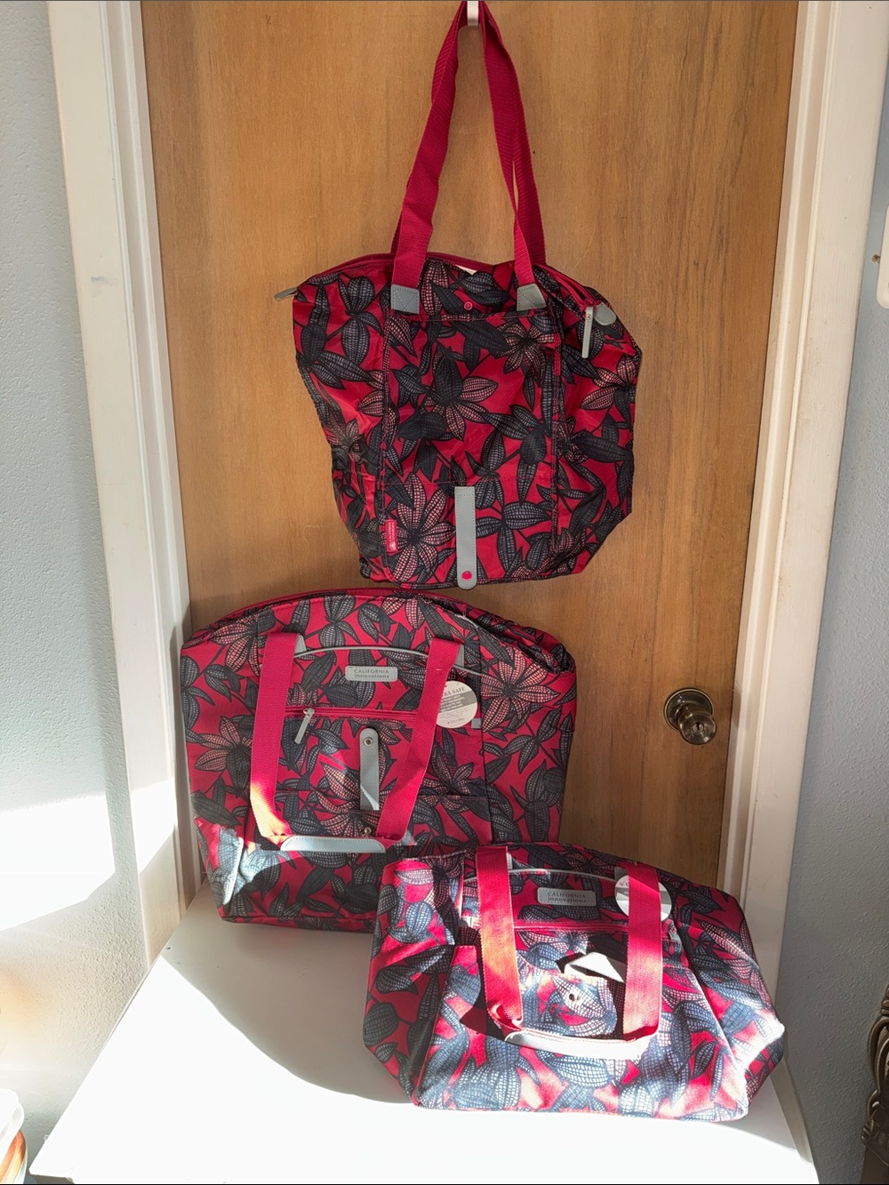 NWT California Innovations 3 Piece Set Insulated Cooler Bags QVC